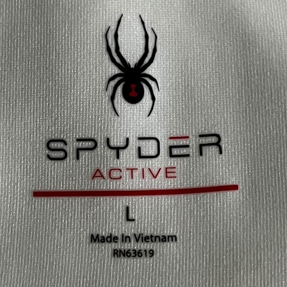 NWOT Spyder Active Women's Ivory Warming Fleece Lined Leggings Size L - Picture 7 of 8